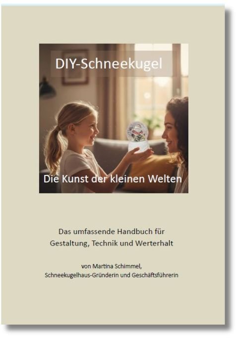 eBook "DIY Schneekugel - Die Kunst der kleinen Welten" - Schneekugelhaus