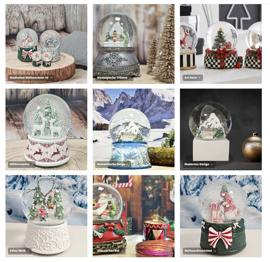 Die Weihnachtssaison ist eröffnet: 9 emotionale Welten für Ihr Zuhause - Schneekugelhaus