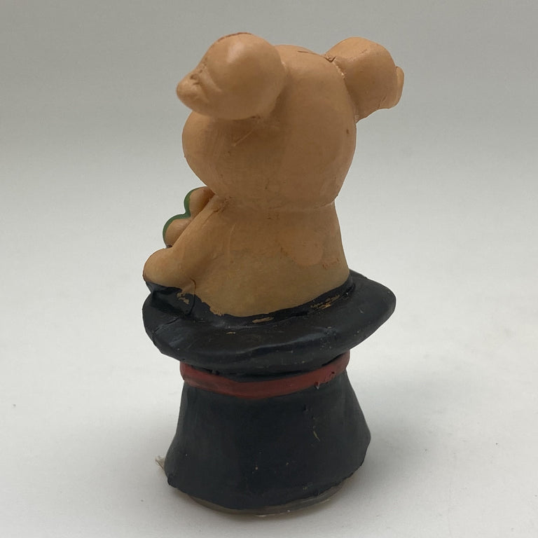 Innenmodell "Schwein mit Kleeblatt" - 30 x 47 mm