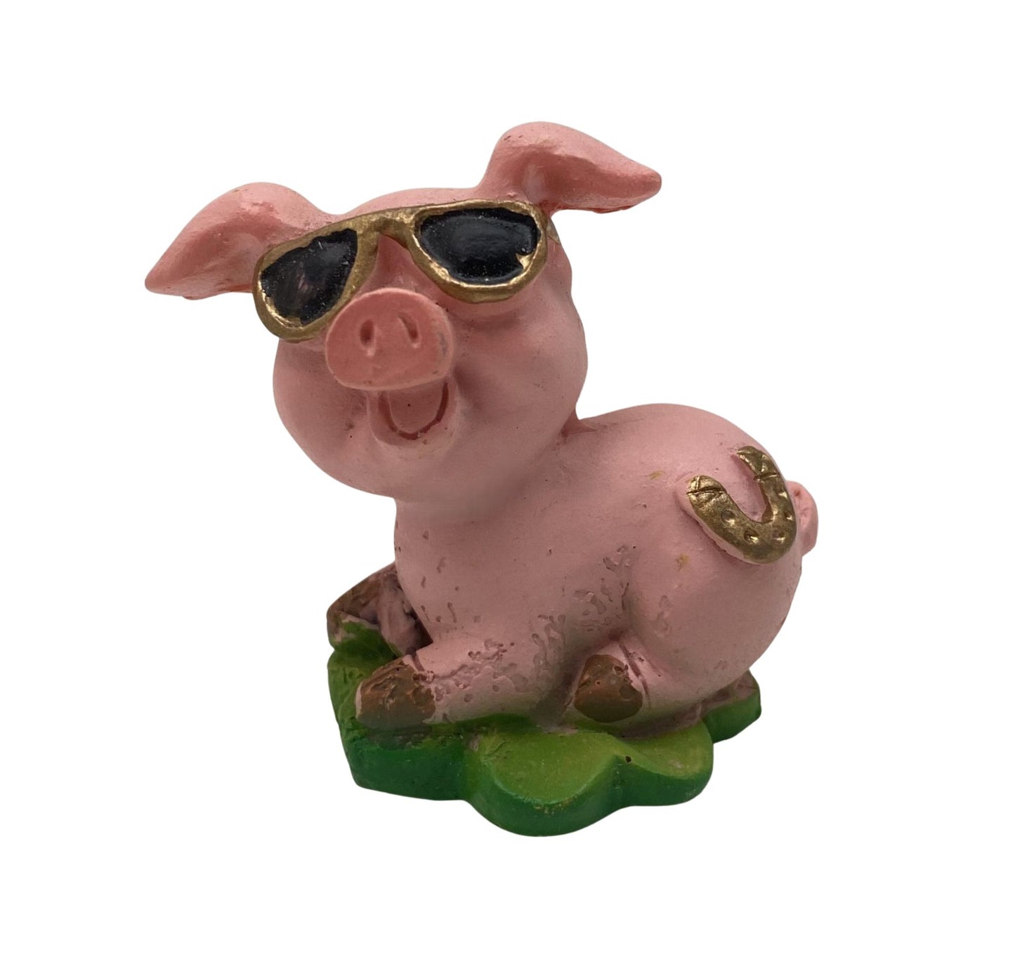 Innenmodell "Schwein mit Hufeisen-Marke" - 40 x 45 mm