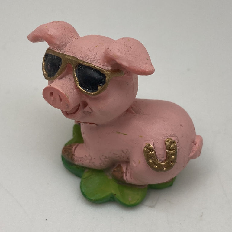 Innenmodell "Schwein mit Hufeisen-Marke" - 40 x 45 mm