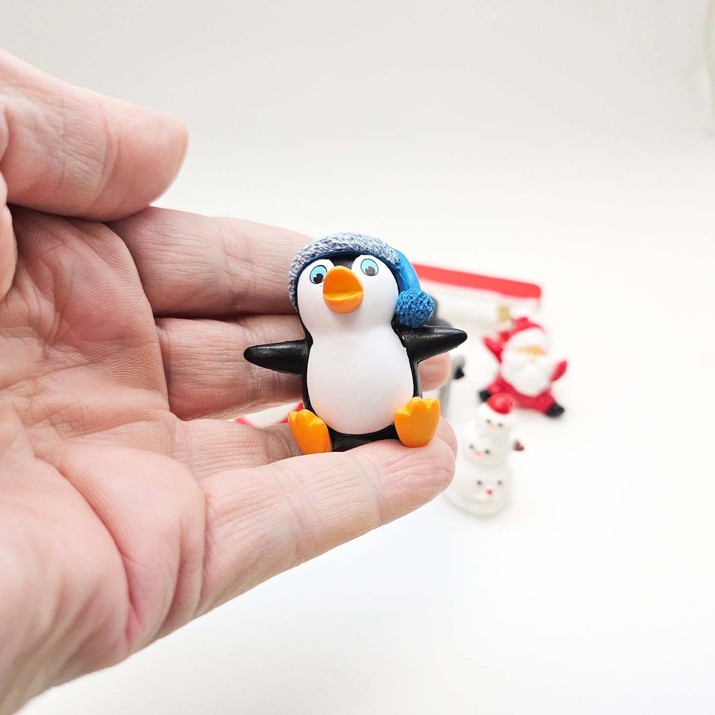 Figuren-Sets für Bastel-Kugeln Weihnachten groß - Zufalls-Mix