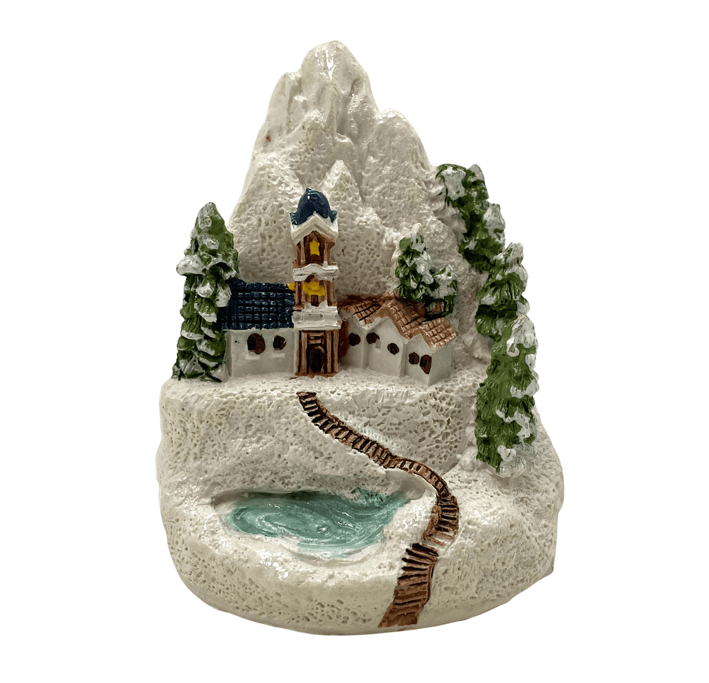 Innenmodell "Berg-Dorf" - 50 x 65 mm - Schneekugelhaus