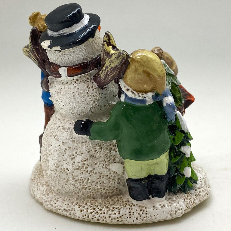 Innenmodell "Schneemann mit Kindern" - 60 x 67 mm - Schneekugelhaus
