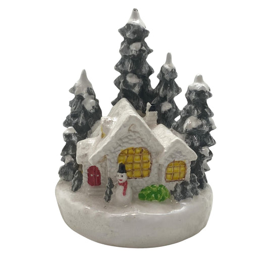 Innenmodell "Weihnachtshütte" - 55 x 67 mm - Schneekugelhaus