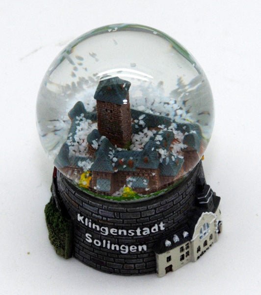 Souvenir Schneekugel Solingen - Schneekugelhaus