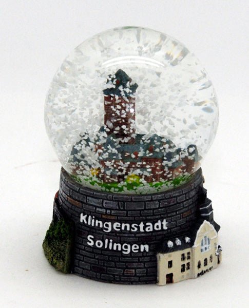 Souvenir Schneekugel Solingen - Schneekugelhaus